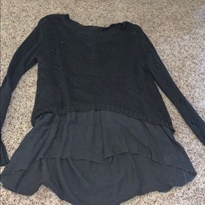 Long sleeve sweater top!